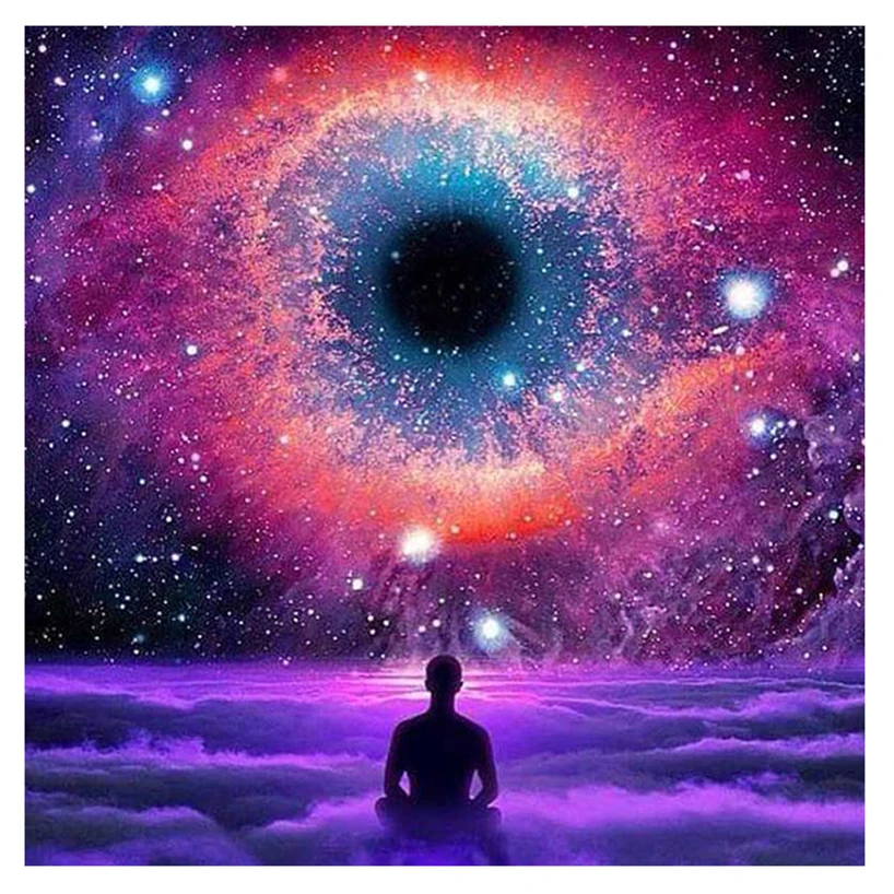 Полноформатная Алмазная вышивка дзен и Будда сцена 5D сделай сам алмазная