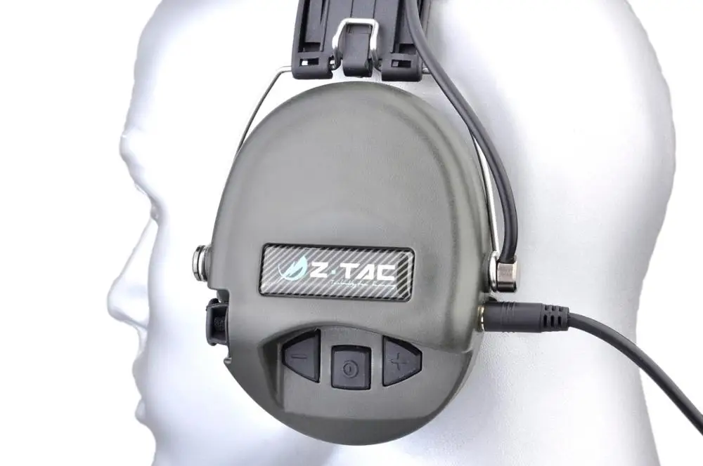 Z-TAC тактическая Softair гарнитура Sordin для IPSC шумоподавление стрельба зордин наушники охотничьи защитные наушники