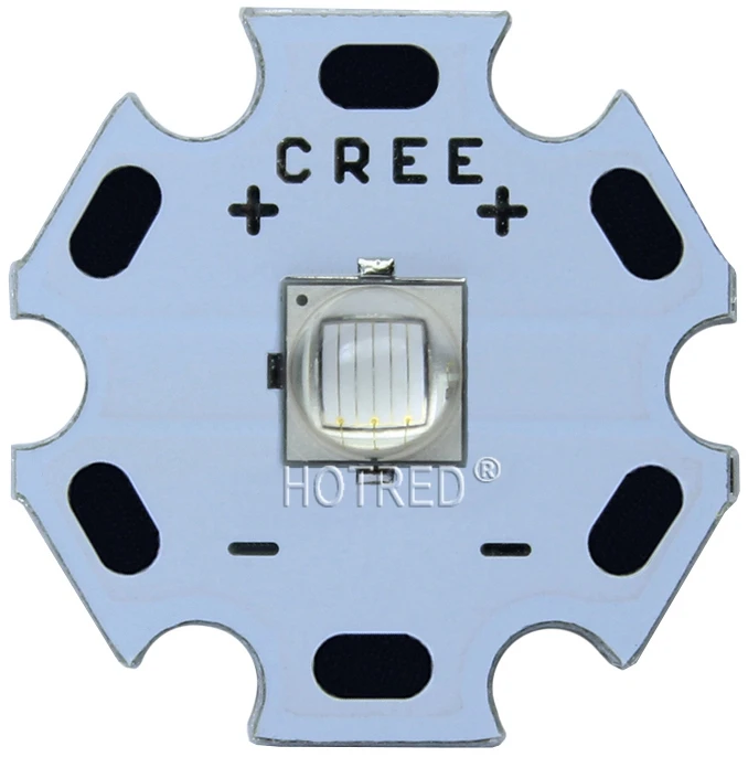 1 шт. Epi светодиодный s 5050 XML T6 10 Вт УФ светодиодный светильник для замены CREE XML2 фиолетовый 365nm 370nm излучатель диодный светильник для обнаружения ювелирных изделий
