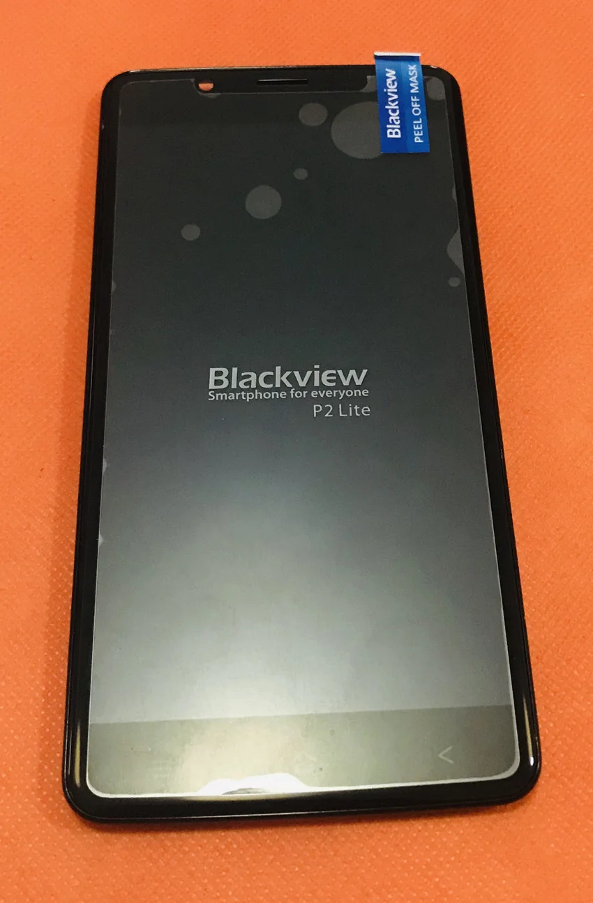 Оригинальный жк-экран + сенсорный экран рамка для Blackview P2 Lite MTK6753 восьмиядерный 5