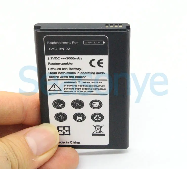 2000 мА/ч BYD BN 02 / BN02 Замена Батарея для Nokia XL 4G RM 1061 1030 1042 + код отслеживания