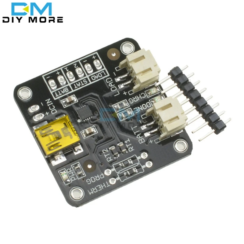 MCP73833 USB литий ионный аккумулятор зарядное устройство Модуль 5V Chraging LiIon LiPoly плата 3