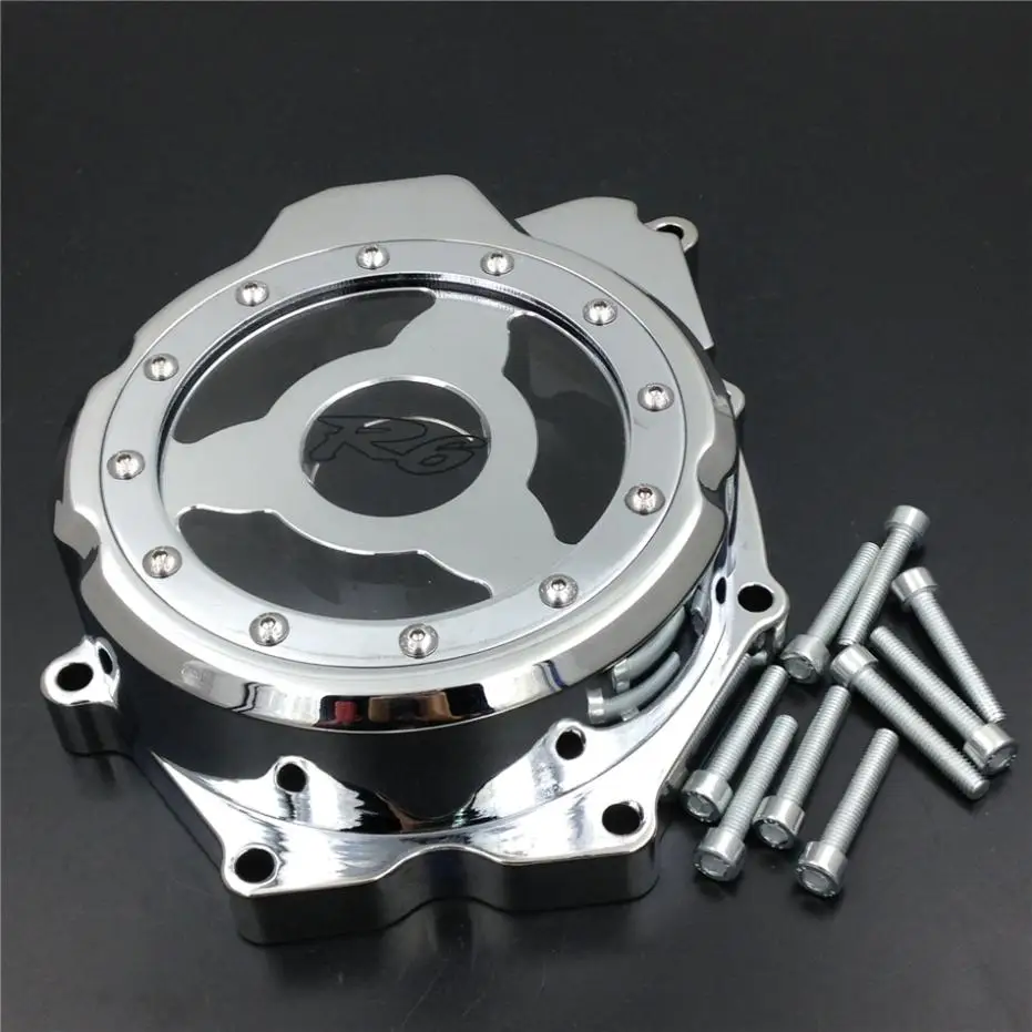 Крышка статора двигателя с левой стороны для 06 14 Yamaha YZF R6 yzfr6 2007 08 09 10 11 12 2013
