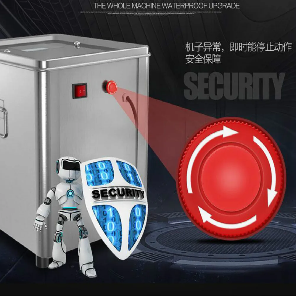 Электрическая мясорубка из нержавеющей стали коммерческий полностью