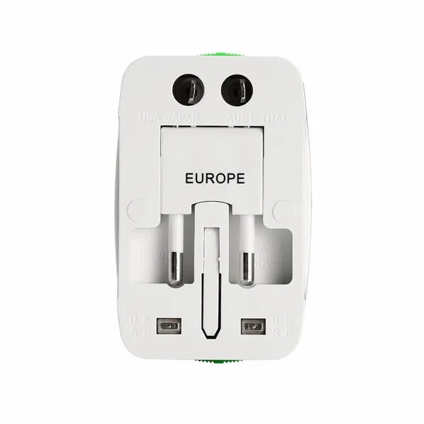 2 Разъем питания с портом usb зарядный порт все в одном универсальное дорожное настенное зарядное устройство AC power AU UK US EU адаптер