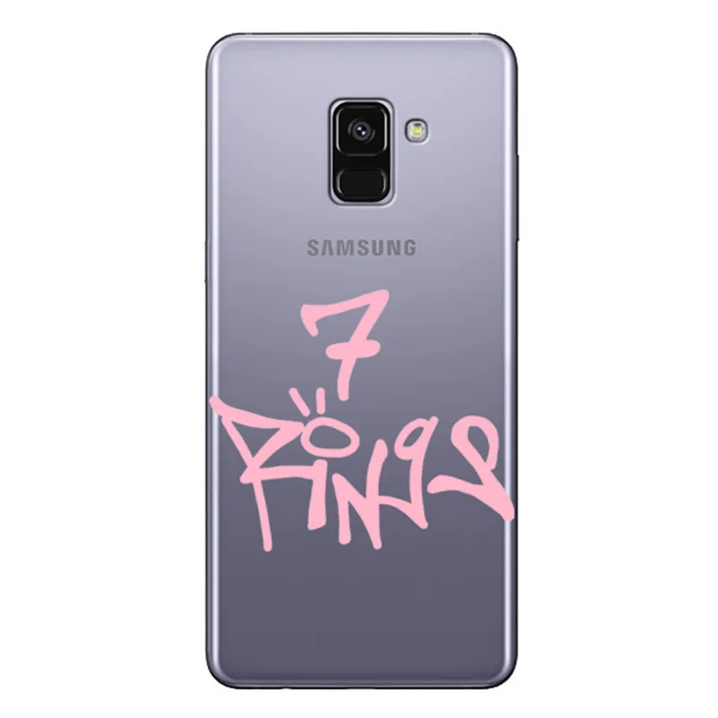 7 кольца; благодарим Вас, seguinte Ариана Гранде macio ядер doces caso de телефоны para o samsung S6, 7, 8, 9, 10, плюс край мягкий TPU чехол - Цвет: TPU