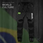 Бразильский бразильский бюстгальтер, Мужские штаны, джоггеры, спортивные штаны, тренировочные, флисовые, тактические, повседневные, в национальном стиле