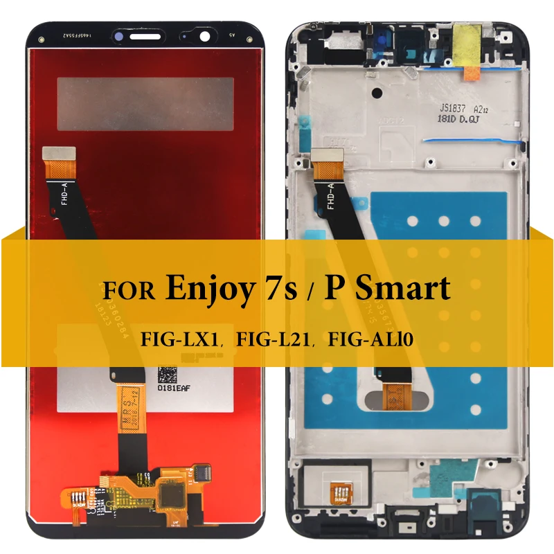 1PC New Replacement LCD For HUAWEI P Smart / Enjoy 7S FIG-LX1 Display Touch Screen Digitizer | Мобильные телефоны и