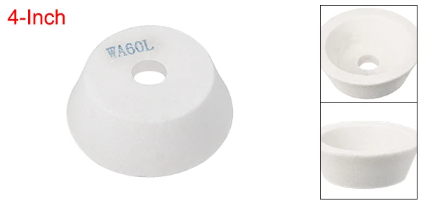 

Uxcell 1 шт. 60 гр. 80 гр. 4-дюймовая прижимная чаша шлифовальный круг алюминий оксид поверхность шлифовальный керамический инструмент белый розовый