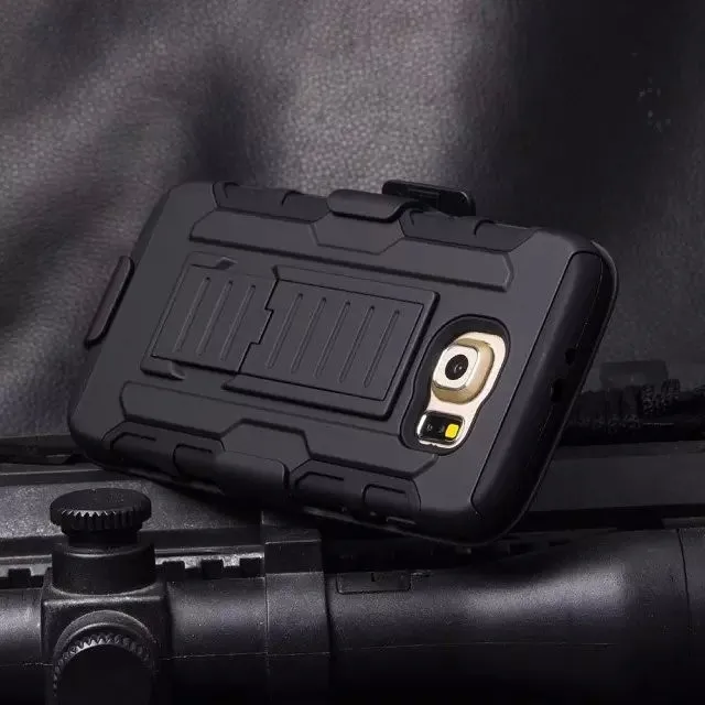 Противоударный защитный прочный армированный Жесткий Чехол подставка с зажимом