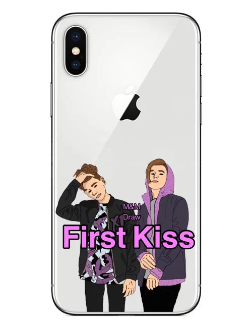 Модный мягкий силиконовый чехол для телефона Nova Star Маркус и Мартинус из ТПУ iPhone 6