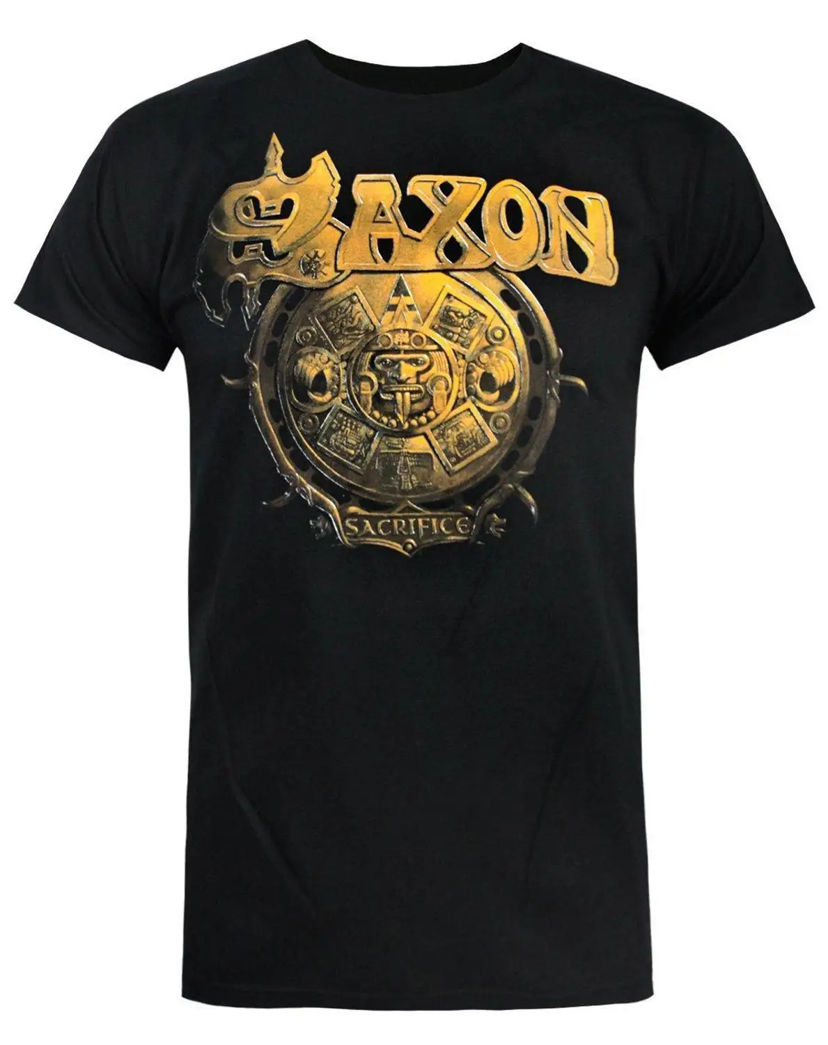 2017 Новое Прибытие Официальный Саксонской Жертву Конструкции Мужская Мода Майка