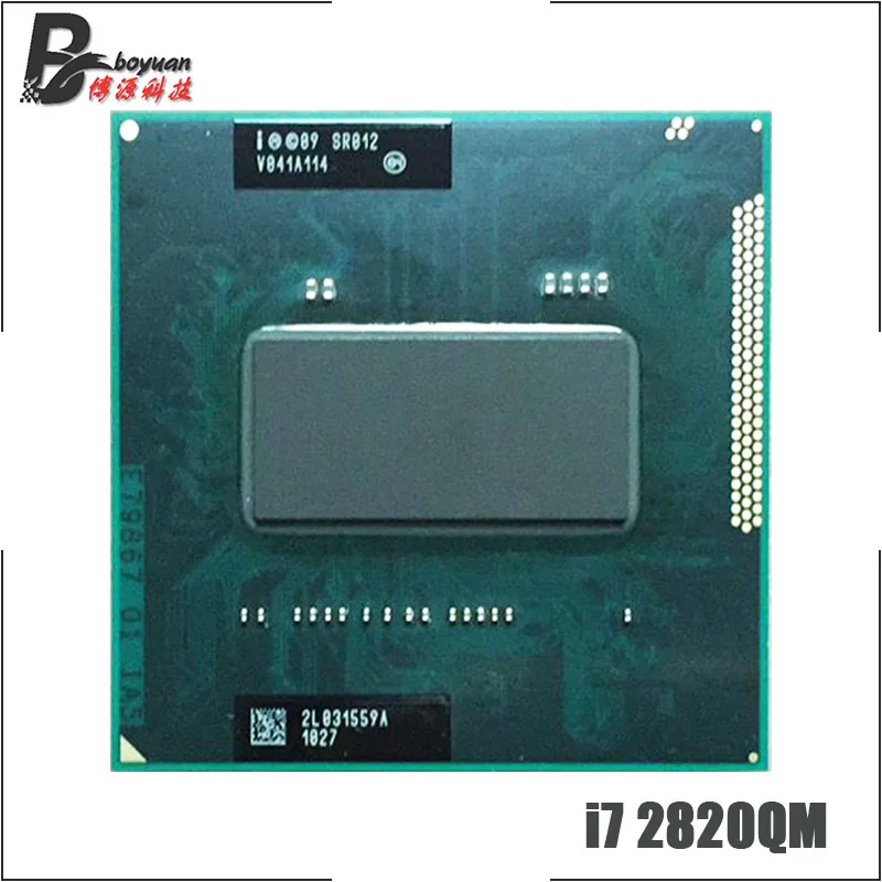 Четырехъядерный процессор Intel Core i7 2820QM SR012 2 3 ГГц Восьмиядерный 8 м 45 Вт разъем G2 /