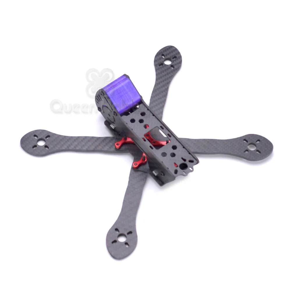 AX5 VX5 215 мм карбоновая рамка квадрокоптера с 4 рукояткой для FPV гоночного дрона