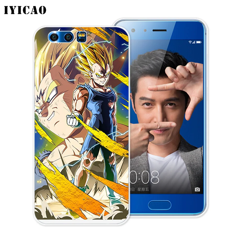 Супер Мягкий силиконовый чехол IYICAO Vegetto Dragon Ball для Huawei Y9 Y7 Y6 Prime 2018 Honor 8C 8X 8 9 10 Lite 7X 7C