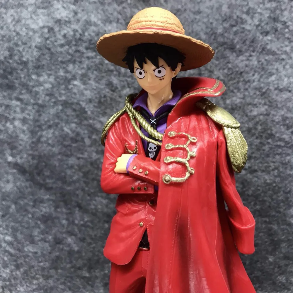 25 см цельная обезьянка D. Экшн фигурка Luffy Red 20th из аниме ПВХ новая коллекция