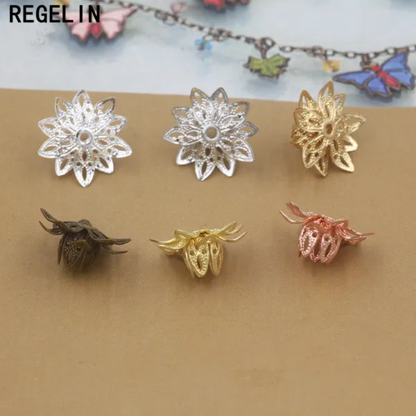 REGELIN lotus Красивая подвеска на ожерелье браслет 20 шт. 16 мм Сделай Сам Изготовление