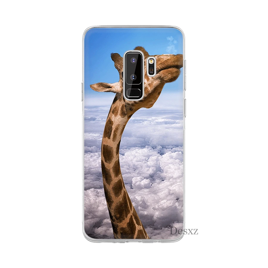 Чехол для мобильного телефона Desxz с изображением жирафа Samsung Galaxy S3 S4 S5 S6 S7 Edge S8 S9 S10