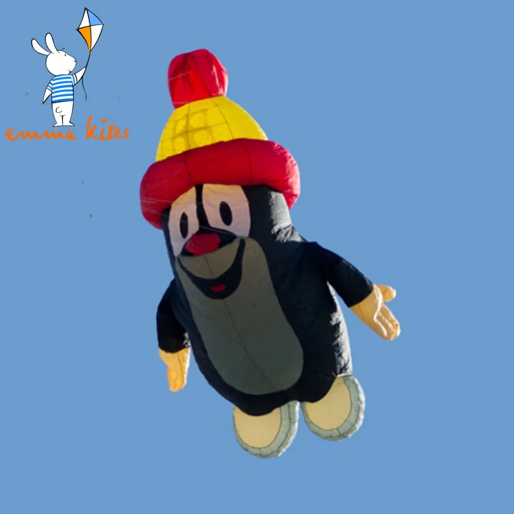 3 2 м большой Пингвин надувной мягкий кайт линия Прачечная Рипстоп нейлоновый для