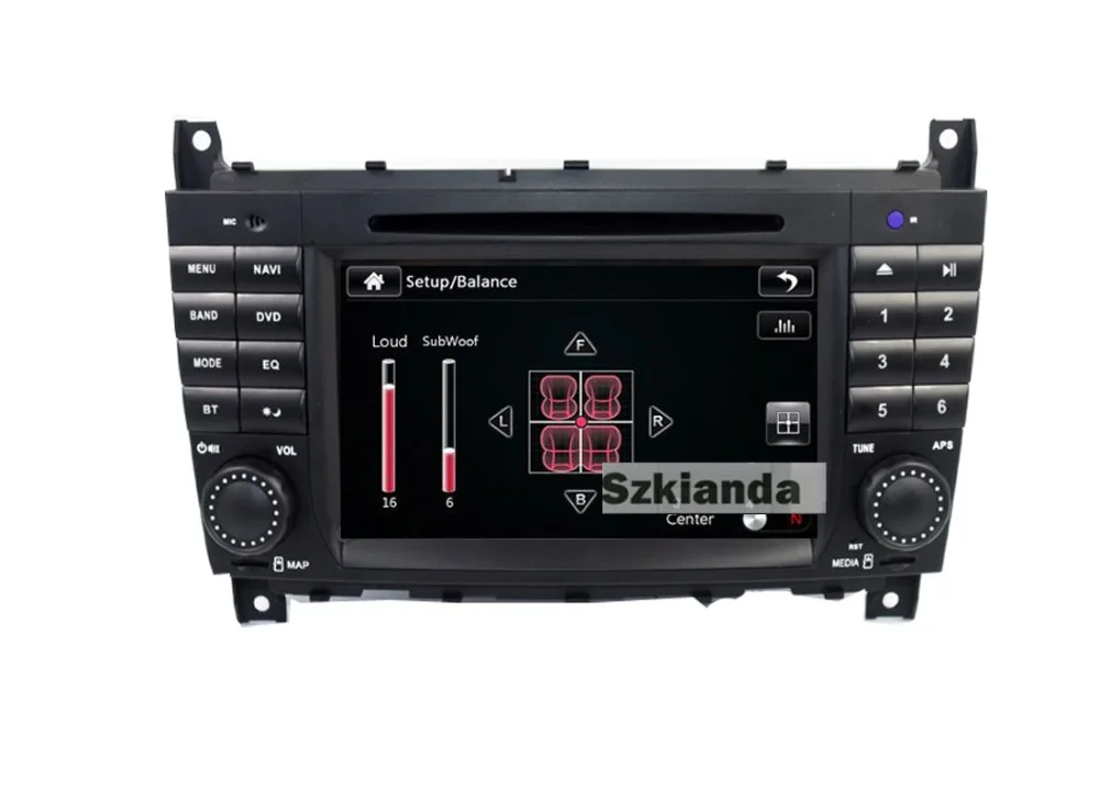 7 дюймов 2 Din автомобильный DVD плеер для Mercedes Benz W203 W209vW169 W219 A Class A160 C класс C180 C200 CLK200