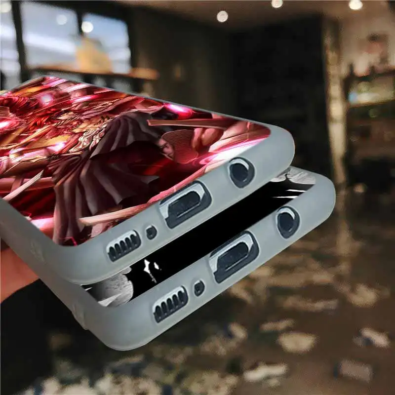 Мягкий чехол для Samsung Galaxy S21 S20 S11 S10 S9 S8 Plus S7 Edge S10e Ultra unny отбеливающий аниме |