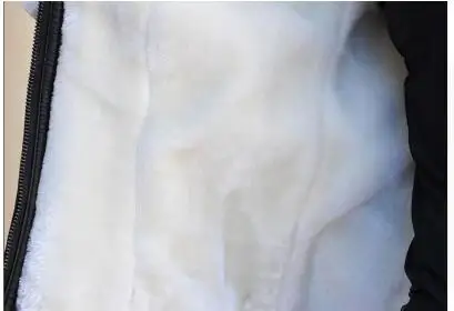 2018 меховое пальто новая зимняя кожаная куртка плюс бархатная теплая Корейская