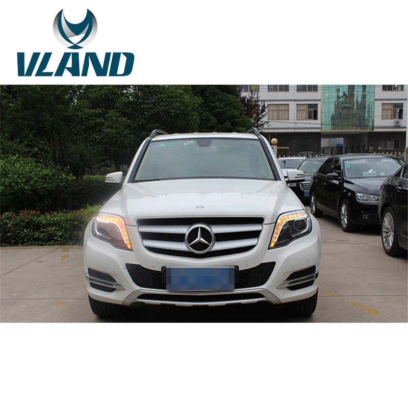 VLAND завод для головной лампы GLK 2012 2013 2014 2015 2016 светодиодный фонарь DRL H7 ксеноновая