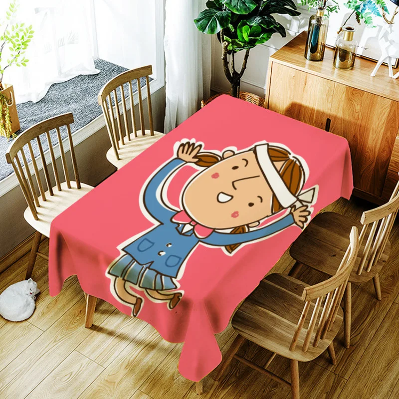 Маленькая птица скатерть Водонепроницаемая декоративная Декоративная Tapetes