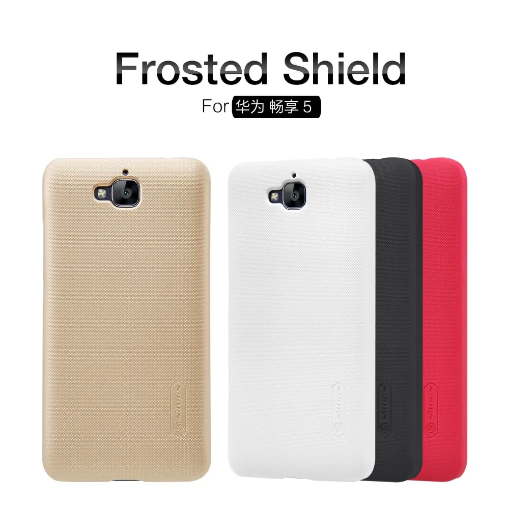 Huawei enjoy 5 case NILLKIN Super Frosted Shield back cover case for Huawei enjoy 5 with free screen protector Retail package