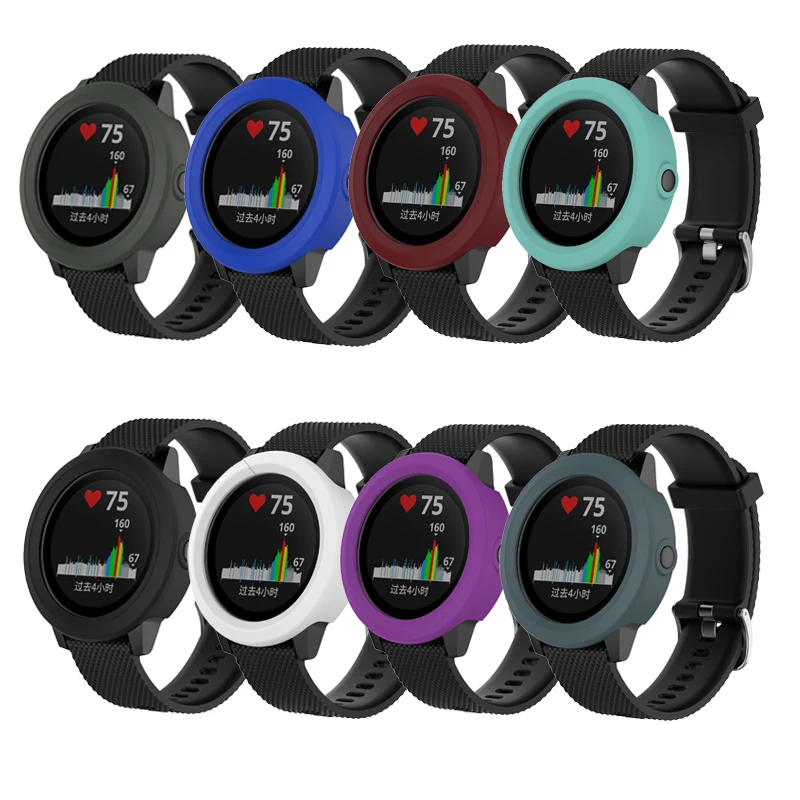 Силиконовый резиновый защитный чехол для часов Garmin Vivoactive 3 чехлы Vivoactive3