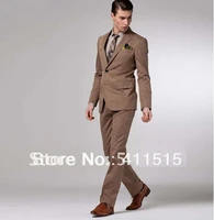 free shipping high quality wool cheap suits custom made wedding groom wear men fashion suit jacket pants vest dress