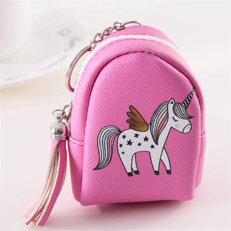 Мультяшный Кошелек для монет my little pony, Женская мини-гарнитура, сумка для кредитных карт, ручная сумка для ключей, маленький кошелек, Модная Портативная сумка - Цвет: 6