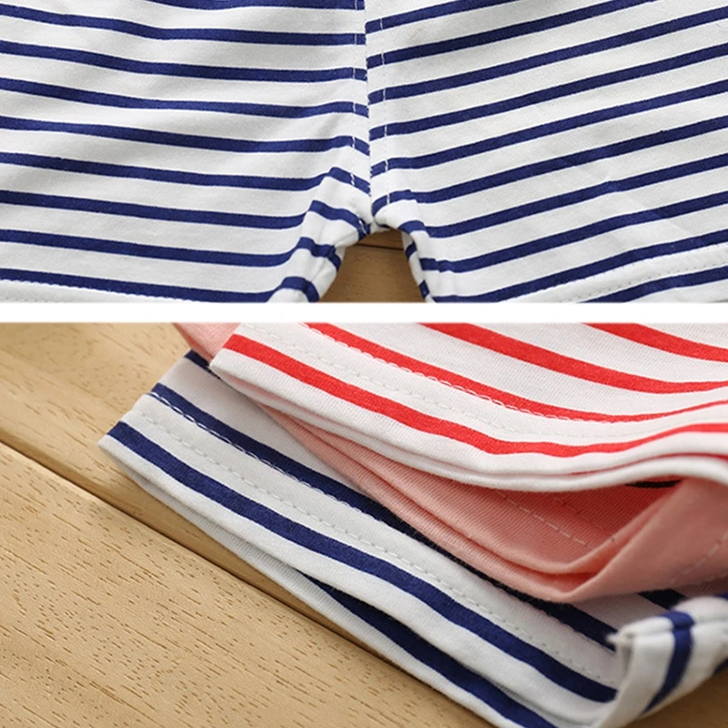 

2021 Casual Baby Boy Short Pants Summer Children Trousers Stripe Cartoon Short Pants Kids Casual Baby Boys Girls Cotton Shorts