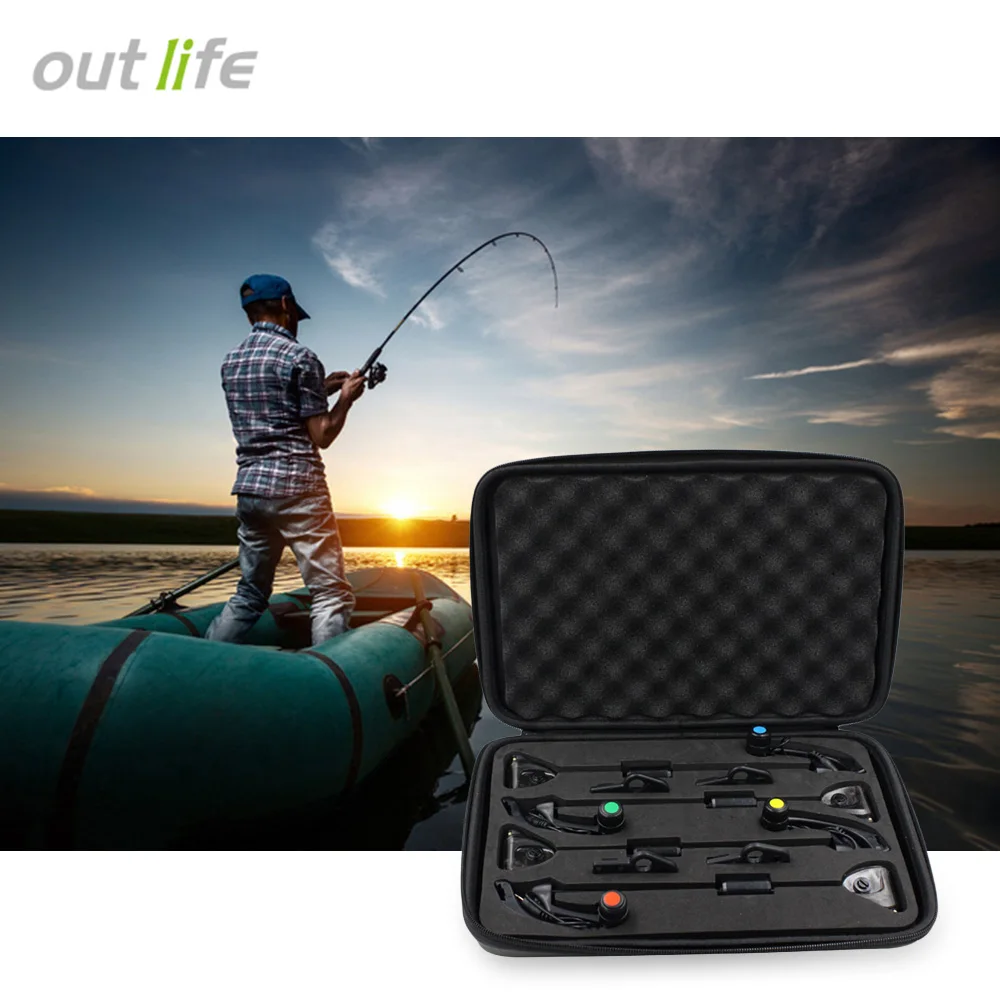 Outlife JY SW 15 4 ⑤ кор. индикатор укуса для рыбалки сигнализация вешалка свингер|hanger