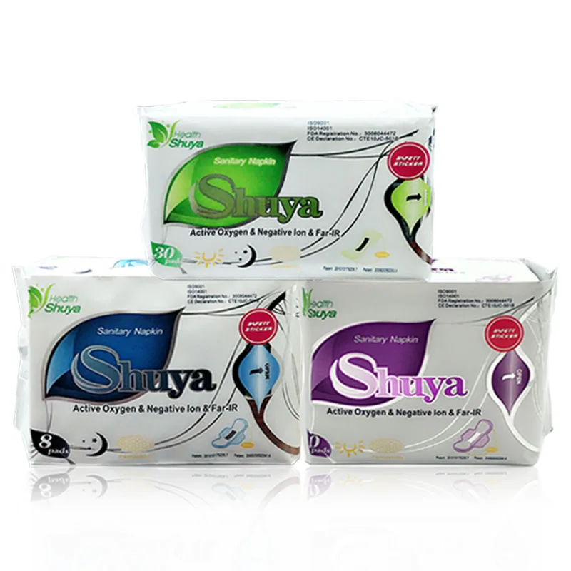 3 упаковки женские гигиенические прокладки для менструации|anion sanitary pad|menstrual