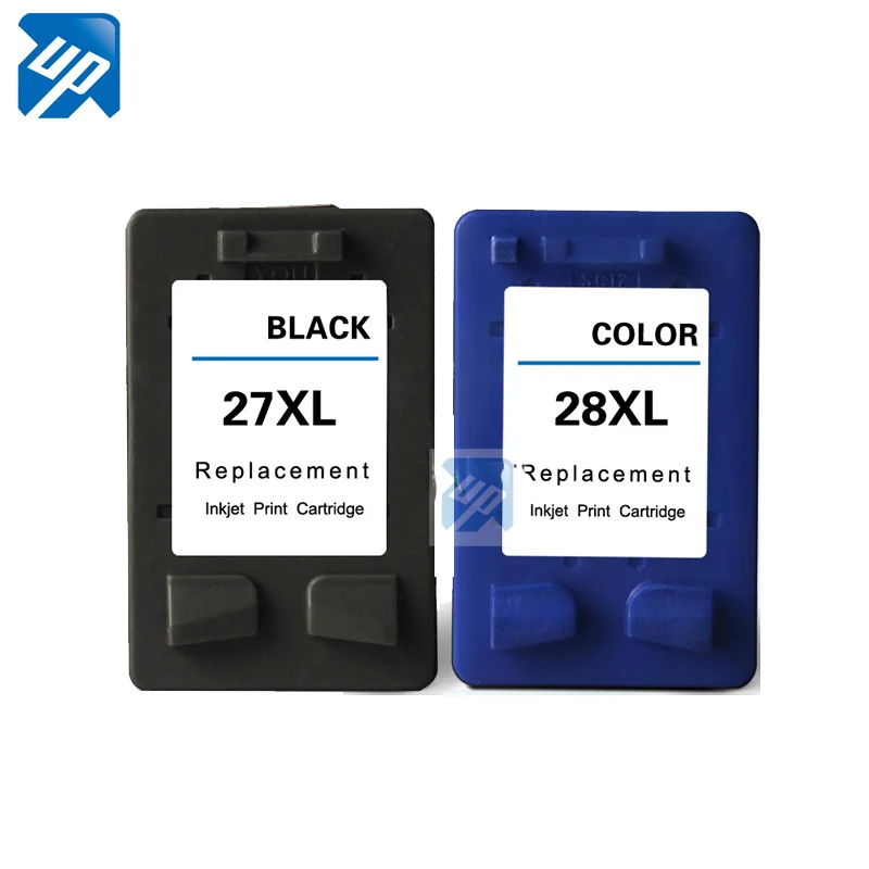 Бренд UP 2PK совместимый картридж Замена для hp27 28 DJ 3320/3323/3325/3420/3425/3550/3650 струйный