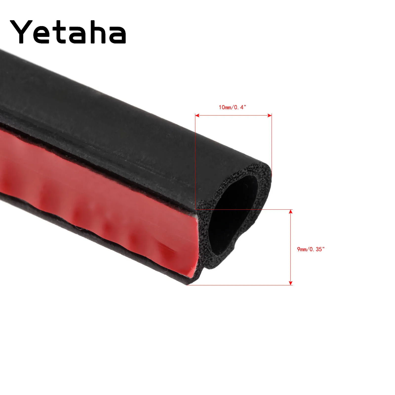 Yetha 8 м маленькие D автомобильные двери резиновая уплотнительная лента EPDM