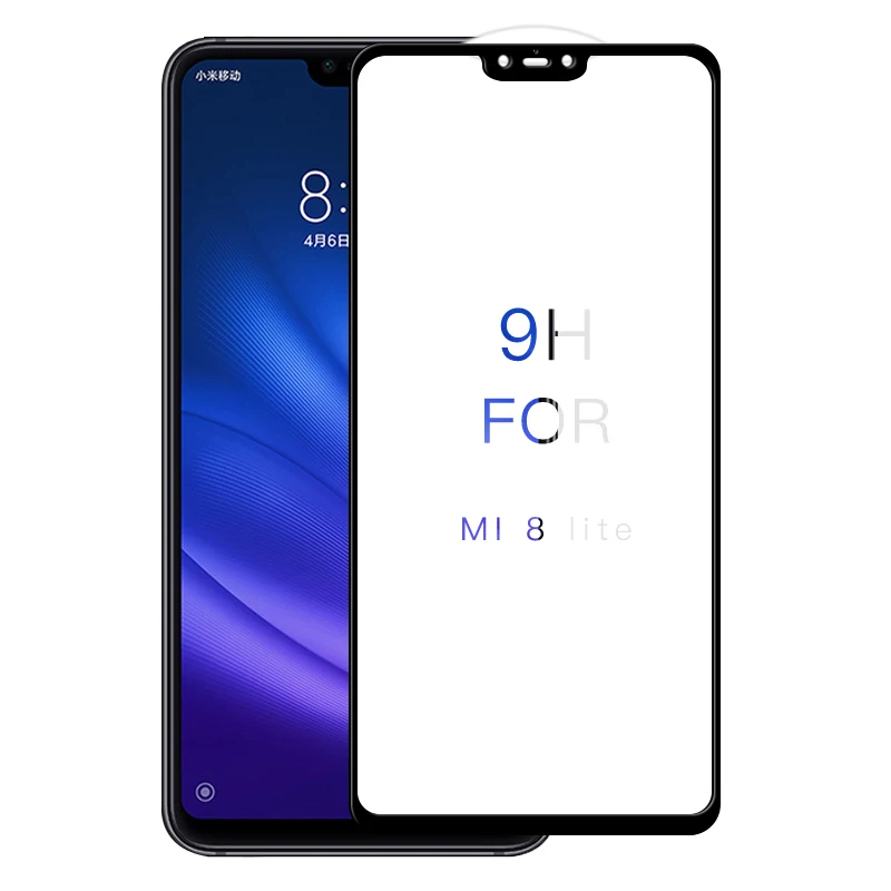 5D защита экрана на весь экран для Xiaomi Mi9 SE Mi8 Lite Poco F1 изогнутое закаленное стекло