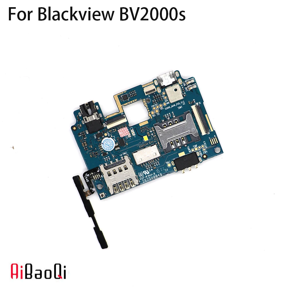 AiBaoQi новая материнская плата 1G + 8G ROM с гибким кабелем для Blackview BV2000s Android 5 1 MediaTek MT6580