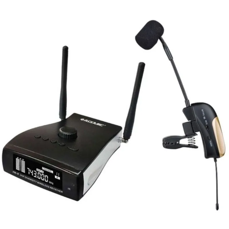 Новинка искусственная кожа профессиональный беспроводной микрофон для