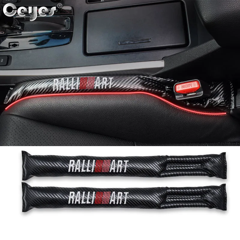 

Ceyes Car Styling Interior Accessories Seat Pad Gap Fillers Leakproof Strip Sticker Fit For Mitsubishi RalliArt Galant Ralli Art