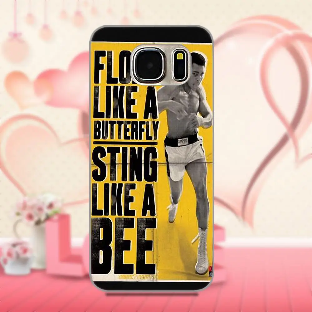 Oedmeb король бокса Мухаммед Али для Apple iPhone 4 4S 5 5C 5S SE 6 6S 7 8 Plus X LG G3 G4 G5 G6 K4 K7 K8 K10 V10