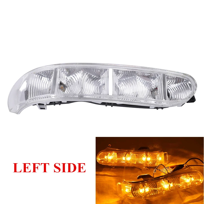 Левая сторона двери зеркало светильник указатель поворота светодиодный ная