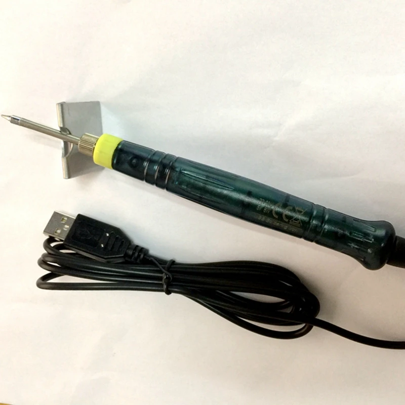 Портативный мини паяльник с питанием от USB 5 в 8 Вт наконечник ручки сенсорным