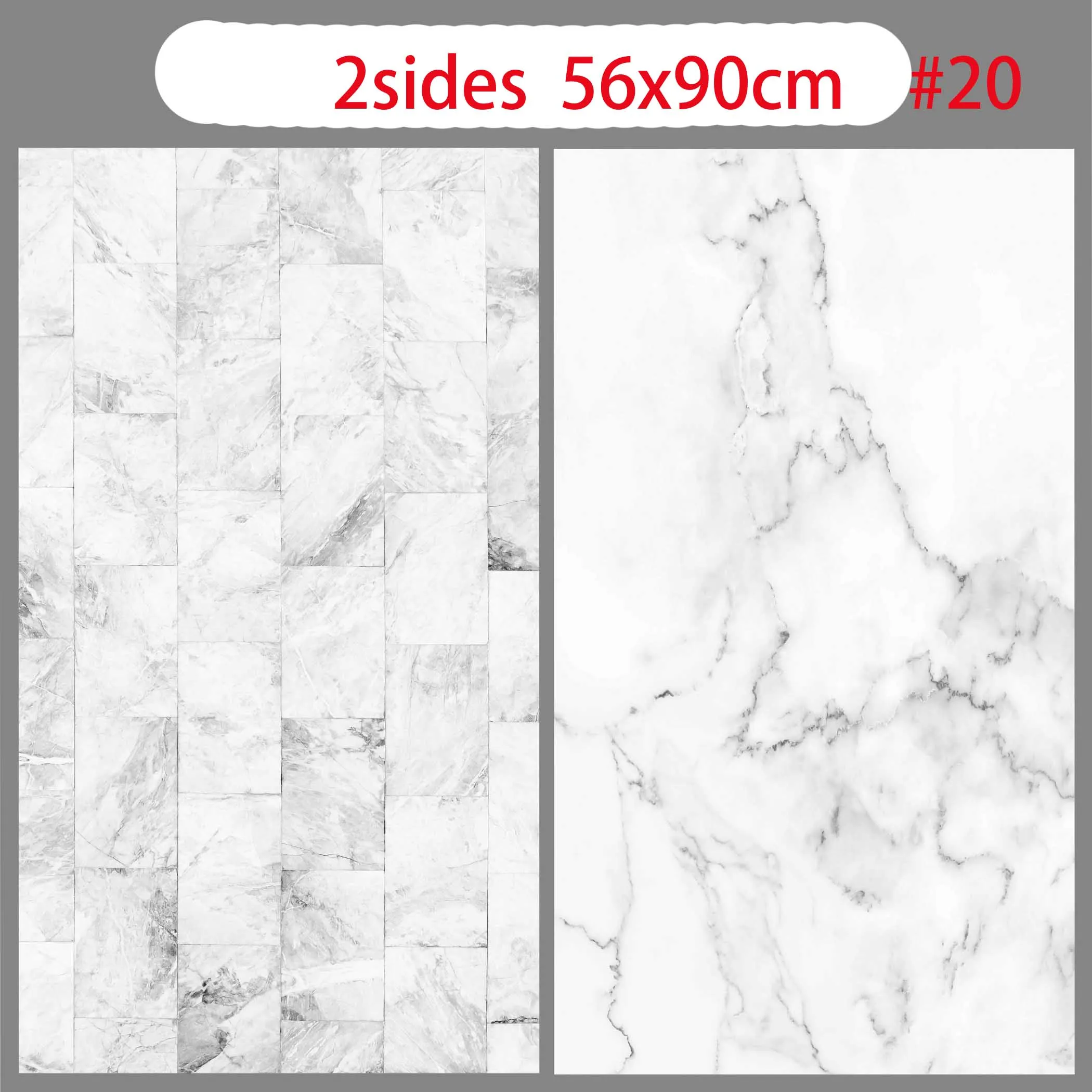 60X90 см ПВХ двухсторонние фотофоны Водонепроницаемый Премиум мраморная текстура фон для фото еда ювелирные изделия мини предметы - Color: Green