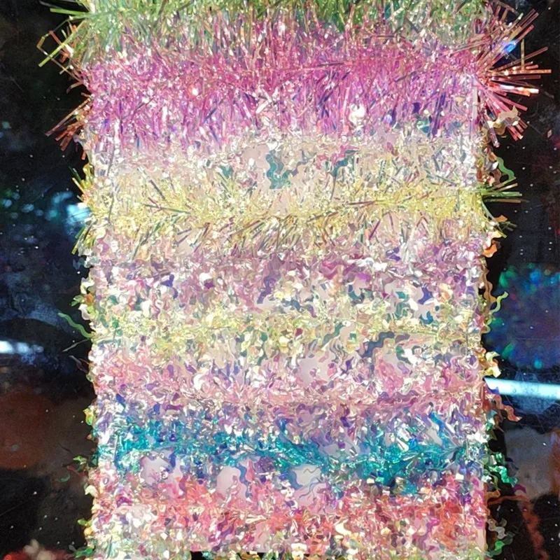 Рождественские подвесные украшения 2 метра гирлянды из мишуры для