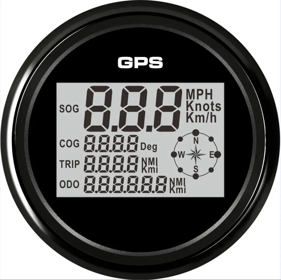 Спидометры GPS измеритель скорости катера одометр 0 999 узлов в миль/ч с функцией Cog