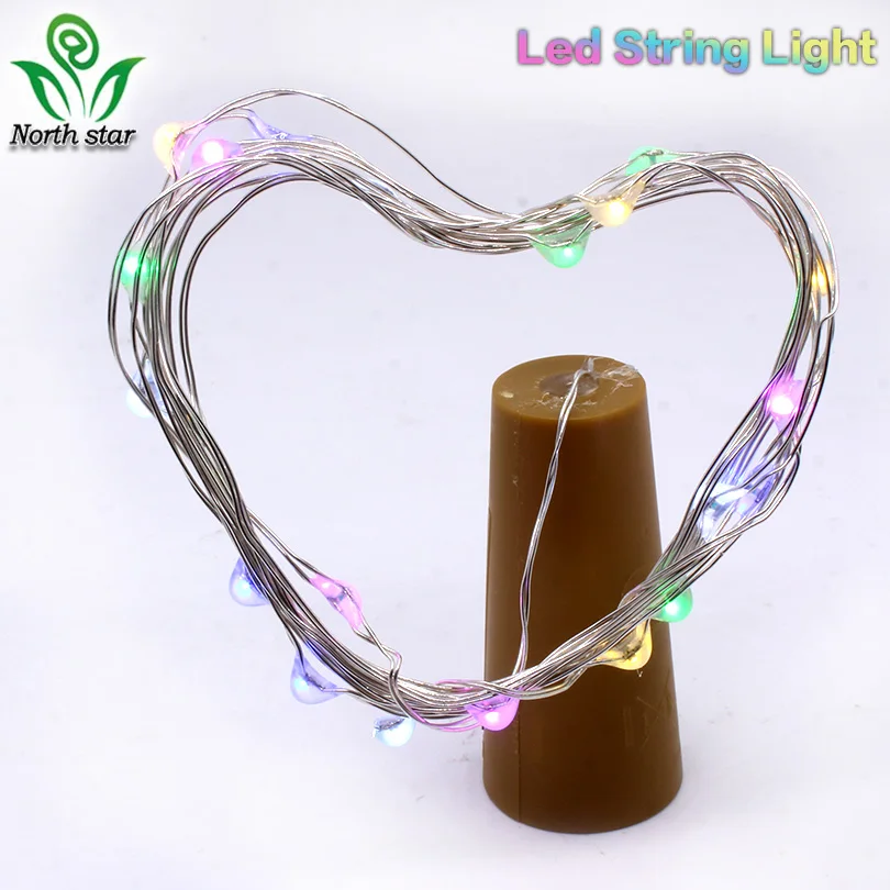2018 Новый 220 В светодиодов Строка Рождественские Lights2m 20led 10 м/100 с 9 режимов для