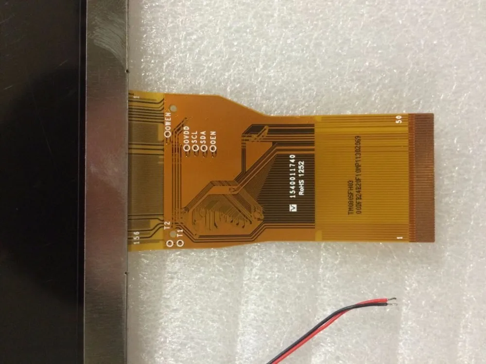 Новый оригинальный 8 дюймовый TM080SFH03 50 контактный ультратонкий маленький корпус
