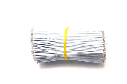 100PCS/LOT Tin-Plated Breadboard PCB Solder Cable 24AWG 8cm Fly Jumper Wire Tin Conductor Wires 1007-24AWG Connector | Электронные